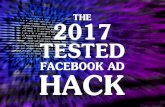 The 2017 Tested Facebook Ad Hack