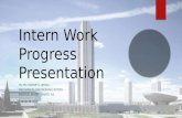Tai's Intern Work Progress  Presentation