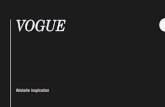 Vogue webpage