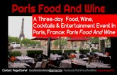 Paris Food And Wine -  Sponsorship/Marketing Deck
