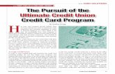 The Pursuit of the Ultimate Credit Union Credit Card Program Dec 14