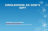 Singlehood as god’s gift