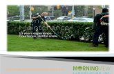 MorningView Commrercial gardening & landscaping services in Toronto