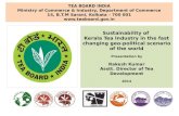 Sustainability in Kerala Tea Industry