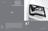 2013 Audi A7 Brochure MI | Detroit Audi Dealer