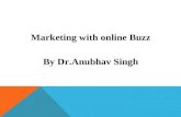marketing with online  buzz