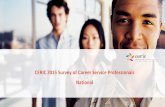 CERIC 2015 Survey of Career Service Professionals - Overall Findings