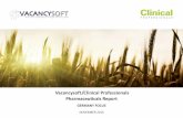 Vacancysoft - Clinical Professionals - Pharmaceuticals Report, November 2015