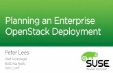 OpenStack Australia Day 2016 - Peter Lees, SUSE: Planning an Enterprise OpenStack Deployment