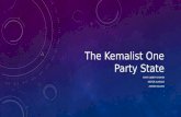 The Kemalist One Party State