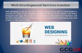 Hire the Website Design and Development Experts from London