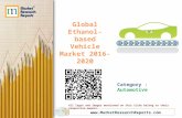 Global Ethanol-based Vehicle Market 2016 - 2020