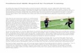 Fundamental Skills Required for Football Training