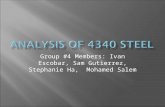 Failure analysis of 4340 steel powerpoint