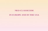 Neo classicism in europe