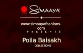 Poila Baisakh Special Sarees From Simaaya Fashions Online