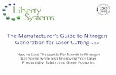 Nitrogen Generators Awareness Guide for Laser Cutting