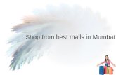 Shop from best malls in Mumbai