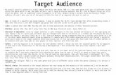 Audience research profile