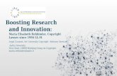 Boosting Innovation and Research