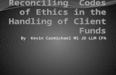 Reconciling Codes Of Ethics In Handling Client Funds