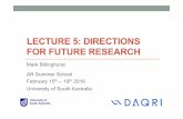 2016 AR Summer School - Lecture 5