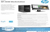 Data Sheet - HP Z840 Workstation