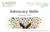 Nola Ellen Training Advocacy Skills