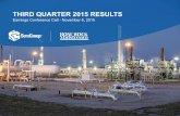 SemGroup and Rose Rock 3Q 2015 Earnings Presentation