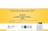 Negotiating Digital Academic Writing Literacy Development Using an Open Educational Resource (OER) - G Fransman presentation March 2017