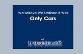 Car Types and Life Events - New Definition for Rental Car Categories