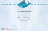Docker   discovery service