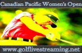 watching Canadian Pacific Women's Open Golf 2015 live on mac ios tablet