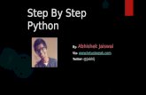 Step by step python(week1)
