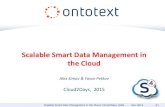Scalable Smart Data Management in the Cloud