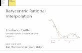 Barycentric Rational Interpolation