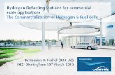 H2 Refuelling Stations for Commercial Scale Applications