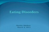 Eating Disorders Presentation Brooklyn College