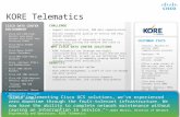 KORE Telematics Spotlight Slide