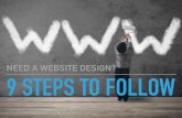 9 Steps to Follow for a Website Design