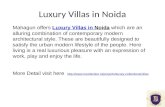 Mcollection  luxury villas in noida