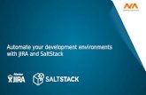 Automate your development environment with Jira and Saltstack