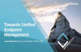 #MFSummit2016 Operate: Towards a unified endpoint management strategy