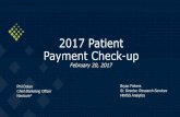2017 Patient Payment Check-Up