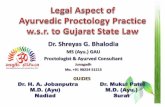 Legal Aspect of Ayurvedic Proctology Practise w.s.r. to Gujarat State Law
