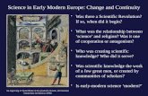 Science in the 16th Century- Interactive Lecture