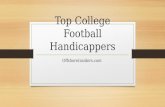 Best football services handicapping