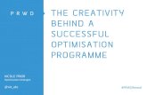 PRWD Reveal Online 2015: The Creativity Behind a Successful Optimisation Programme - Nicole Prior