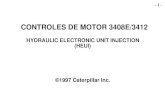 Caterpillar heui-controles-de-motor-3408 e-3412