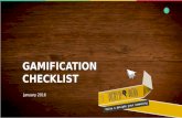 Gamification checklist - by world of waw -